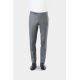 Pantalon de costume classique en fil-à-fil de laine vierge 21µ Barberis