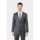 Washable bi-stretch fil-à-fil suit jacket