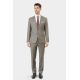 Veste de costume en fil à fil « Natural stretch » de laine vierge super 120's