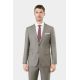 Veste de costume en fil à fil « Natural stretch » de laine vierge super 120's