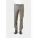 Pantalon de costume en fil-à-fil de laine vierge Super 110's