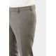 Pantalon de costume en fil-à-fil de laine vierge Super 110's