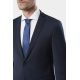 Veste de costume lavable en sergé teint en fil bi-stretch