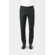 Pantalon de costume lavable en sergé bi-stretch teint en fil