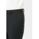 Pantalon de costume lavable en sergé bi-stretch teint en fil