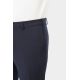 Pantalon de costume lavable en sergé bi-stretch teint en fil