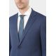 Veste de costume classique lavable en piqué faux-uni