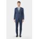 Veste de costume classique lavable en piqué faux-uni