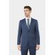 Veste de costume classique lavable en piqué faux-uni