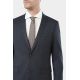Washable finely striped stretch suit jacket