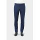 Pantalon de costume stretch faux-uni discret