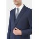 Formal trousers in subtle two-tone stretch dobby