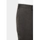 Prince of Wales fused knit half elasticated formal trousers