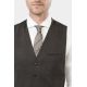Prince of Wales fused knit waistcoat