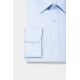 Tailored fit Non-Iron textured Polka dot cotton shirt