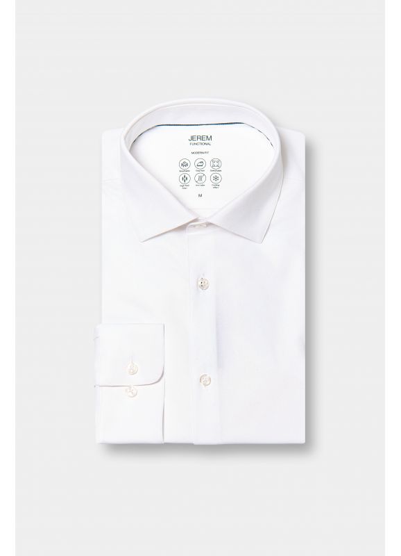 Chemise en tissu COOLMAX® : Confort et performance - Coupe droite