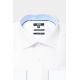 Chemise en twill de coton Coupe ajustée – Repassage facile
