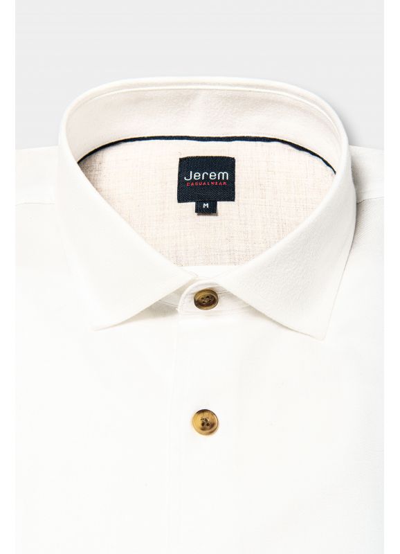 Chemise en twill de coton Coupe confortable