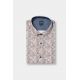 Chemise en popeline de coton à imprimé floral Coupe confortable