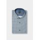 Chemise en popeline de coton à imprimé fantaisie Coupe confortable