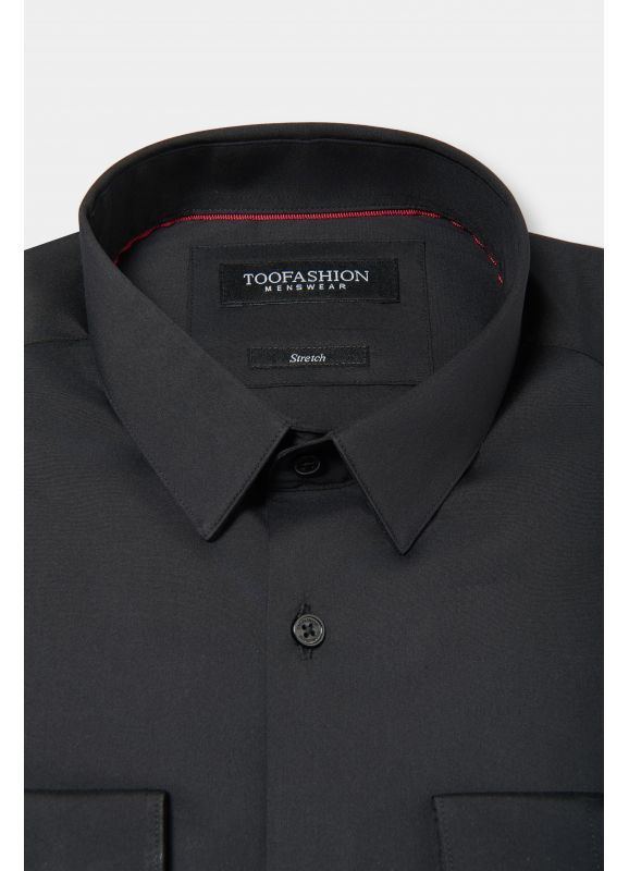 Chemise en coton stretch – Slim fit