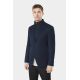 Subtle figured jacket with removable bib