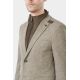 Two-tone tweed jacket with removable bib