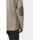 Two-tone tweed jacket with removable bib