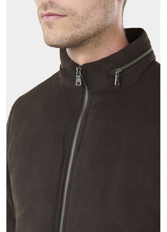 Bombers en suédine Rony