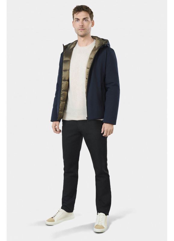 Blouson à capuche réversible River