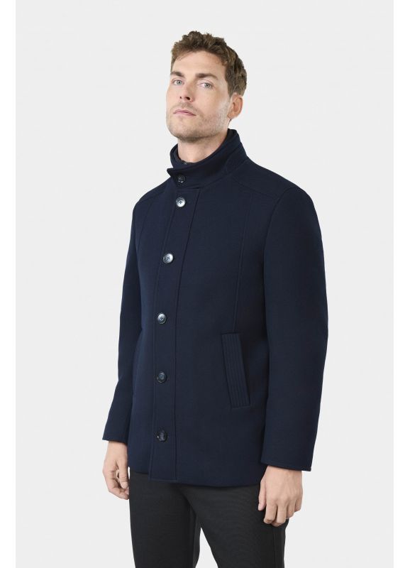 Coat with standing collar Bruma