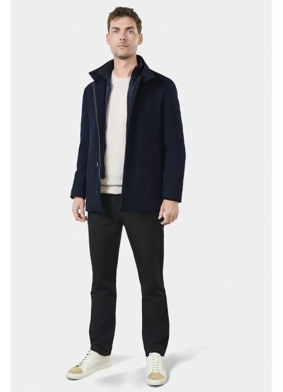Coat with standing collar Bruma