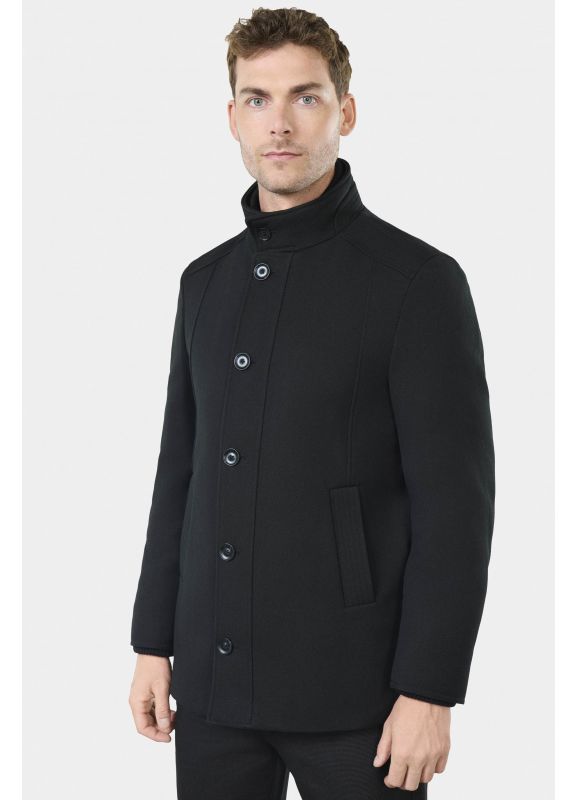 Manteau col officier Brush
