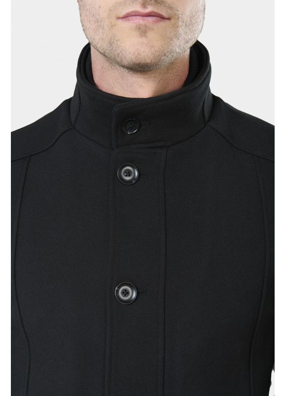 Manteau col officier Brush