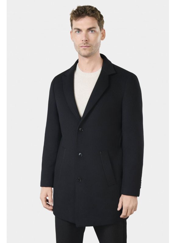 Manteau à col tailleur