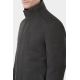 Manteau zippé col montant Barwi