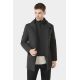 Manteau zippé col montant Barwi