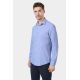 Printed shirt in wrinkle-resistant stretch material Slim fit Activewear line
