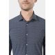 Chemise imprimée fantaisie en matière stretch infroissable Slim fit ligne Activewear