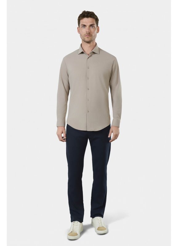Chemise en matière stretch infroissable Slim fit ligne Activewear