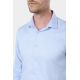 Tailored fit Non-Iron textured Polka dot cotton shirt