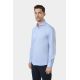 Chemise en jersey premium rayure en biais Coupe confortable