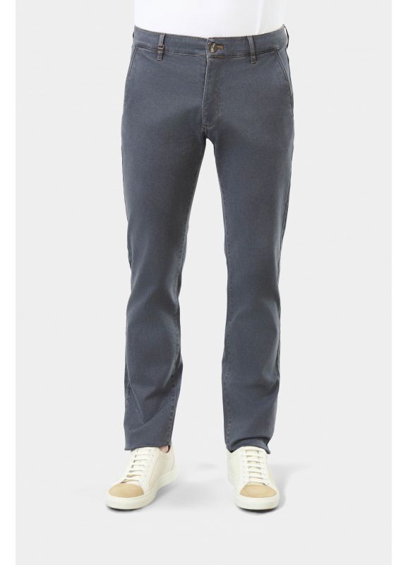 Washed stretch gabardine leisure chinos