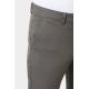Pantalon de ville en tricotine stretch faux-unie