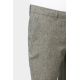 Pantalon minimaliste en façonné de micro-motif fantaisie