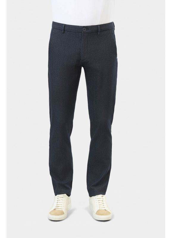 Pantalon minimaliste en rayure tennis