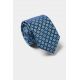 Floral jacquard tie