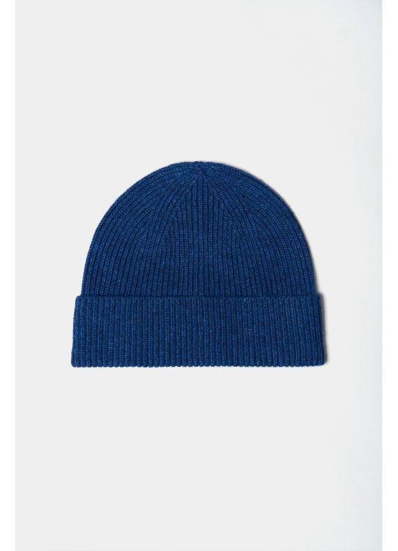 Bonnet en maille côtelée Leber