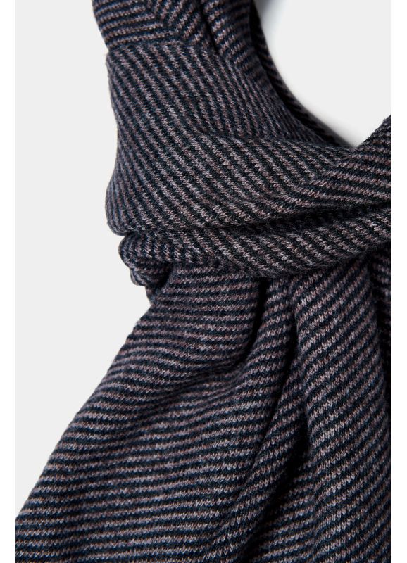 Intarsia knit scarf Diaago