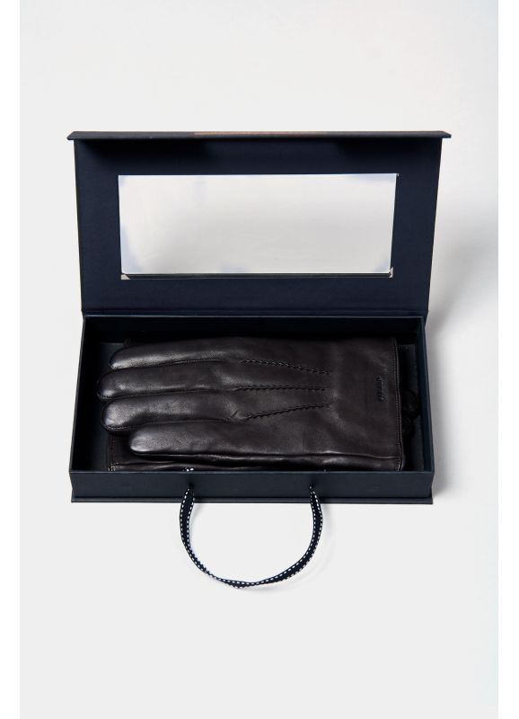 Gants en cuir grainé Gadeers
